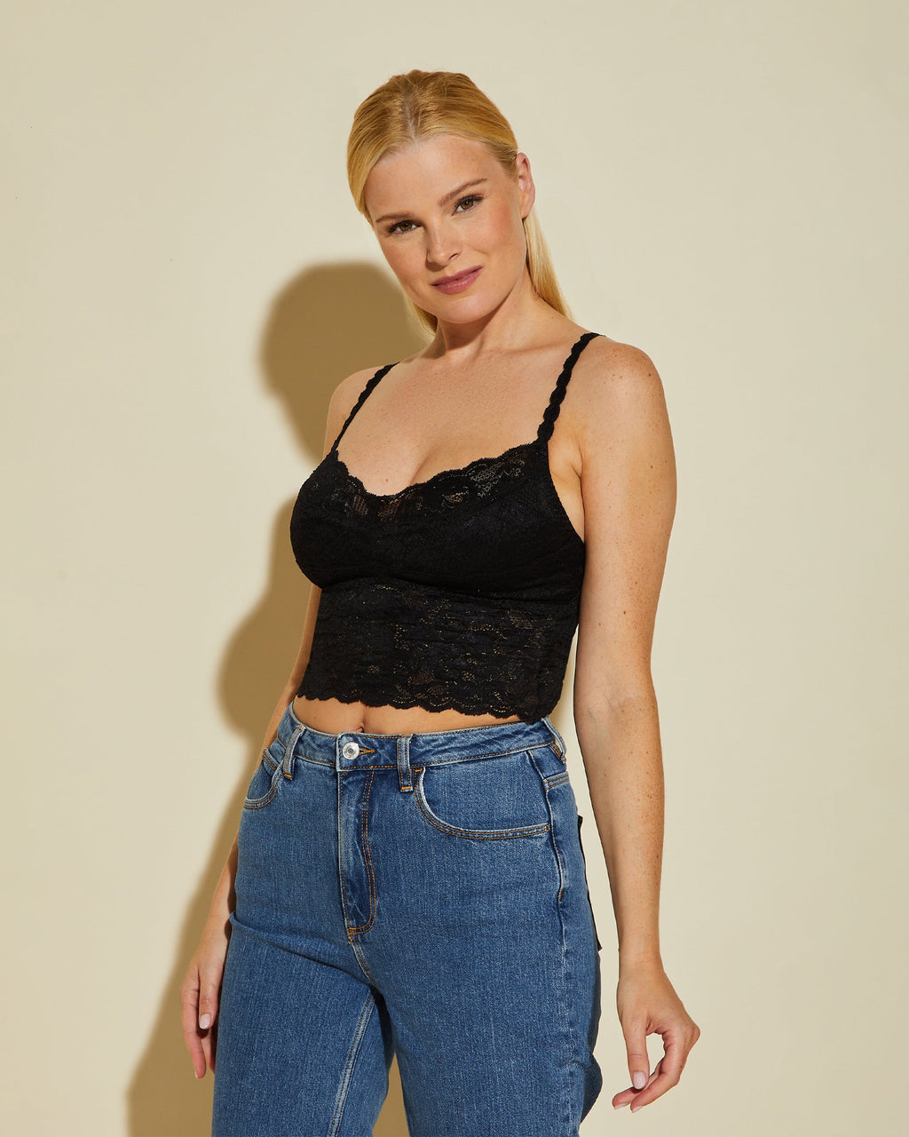 Never Say Never Crop Cami