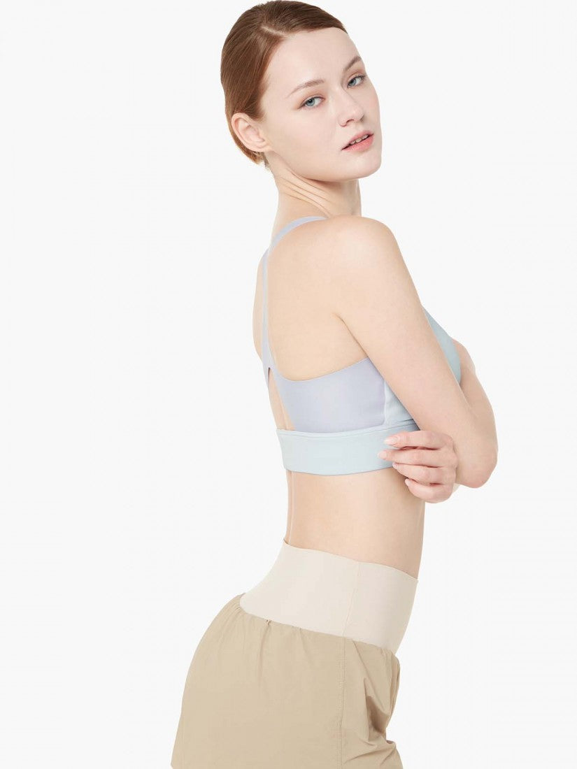 Racer Back Sports Bra Top (Cup A-D)