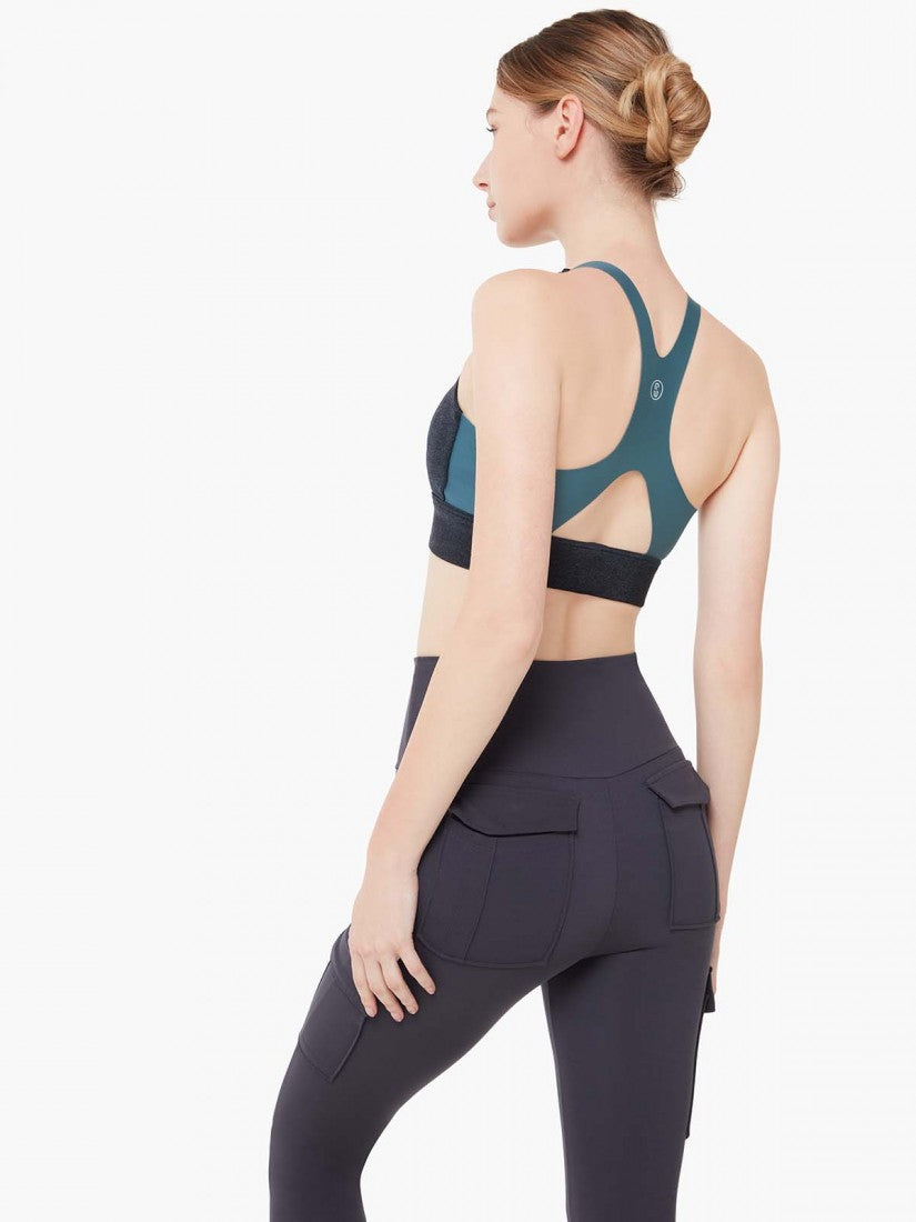 Racer Back Sports Bra Top (Cup A-D)