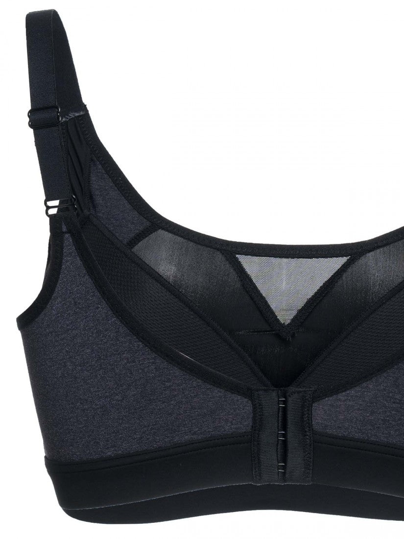 Melange Wireless Moulded Sports Bra (Cup B-D)