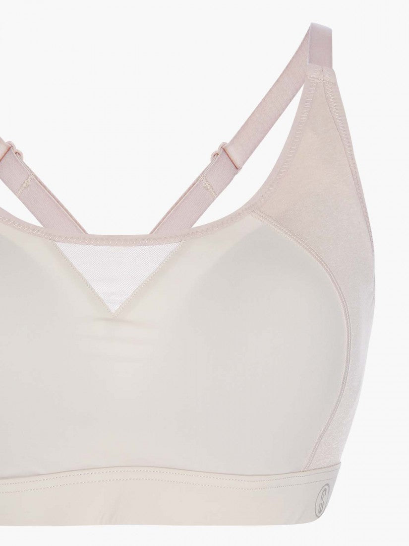 Melange Wireless Moulded Sports Bra (Cup B-D)