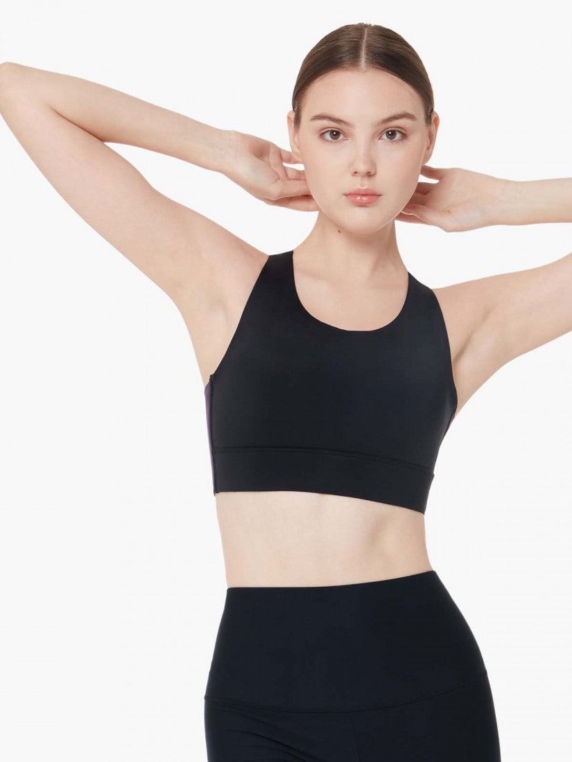 Racer Back Sports Bra Top (Cup E-F)