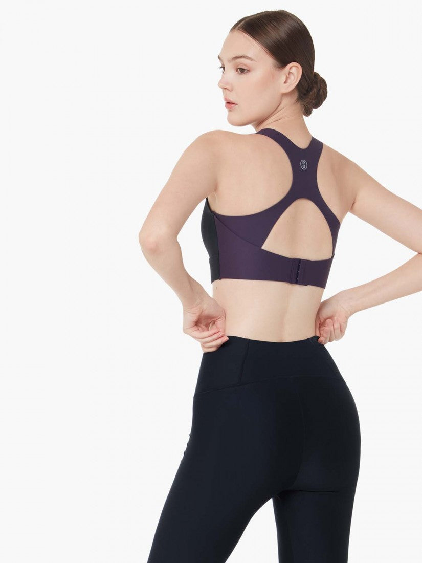 Racer Back Sports Bra Top (Cup E-F)