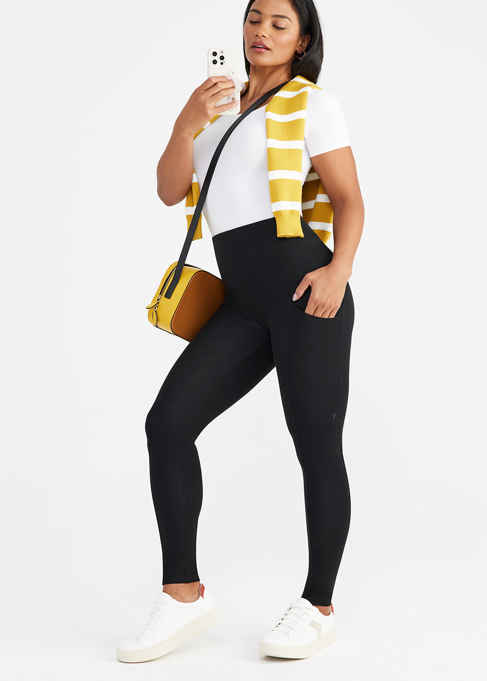 Rachel Shaping Legging w/ Pockets - 360Sculpt™ Cotton