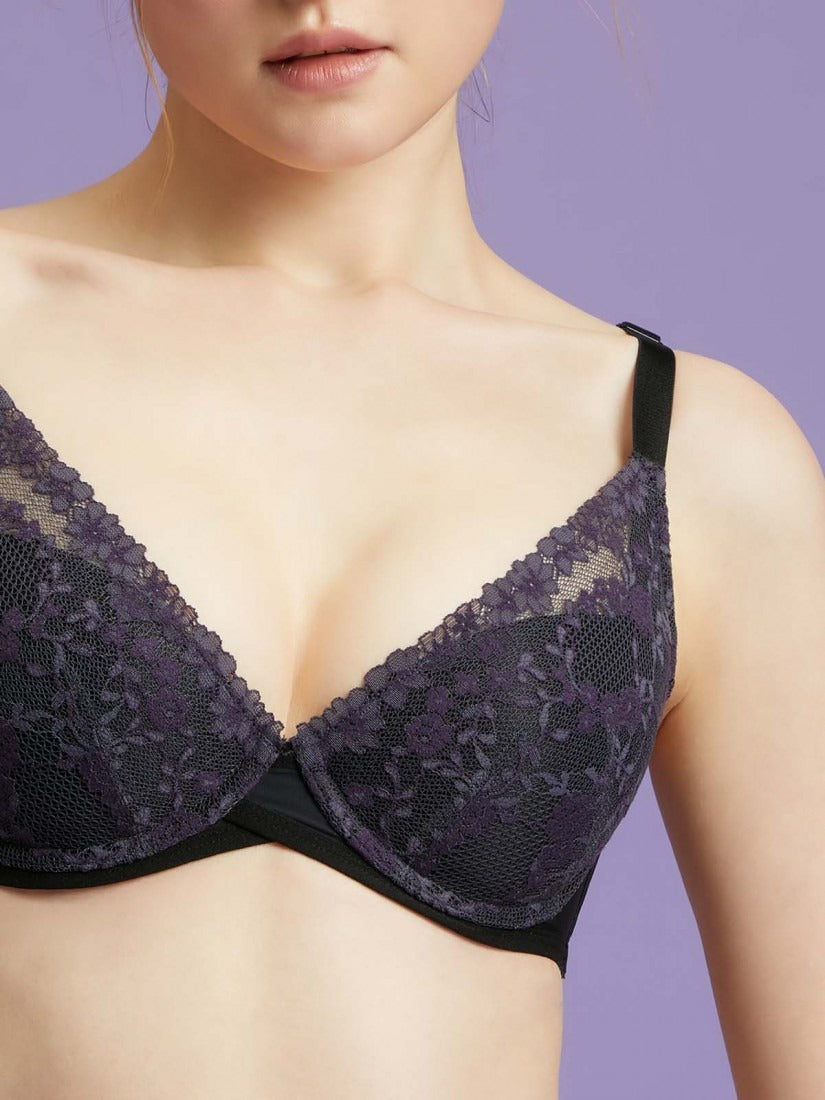 NiTi Shape-Memory Wire Deep V Moulded Bra (Cup B-C)