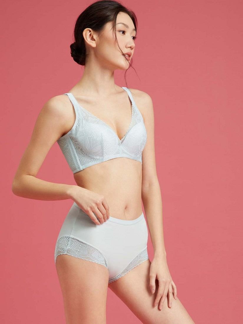 Memory Wire Deep V Push Up Moulded Bra (Cup B-D)