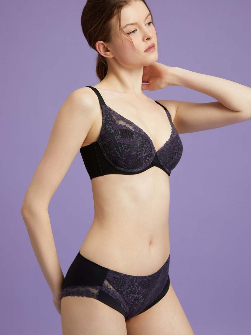 NiTi Shape-Memory Wire Deep V Moulded Bra (Cup B-C)