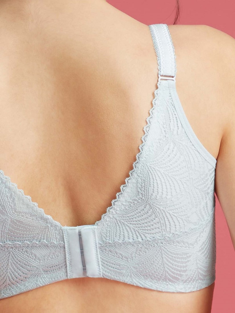 Memory Wire Deep V Push Up Moulded Bra (Cup B-D)