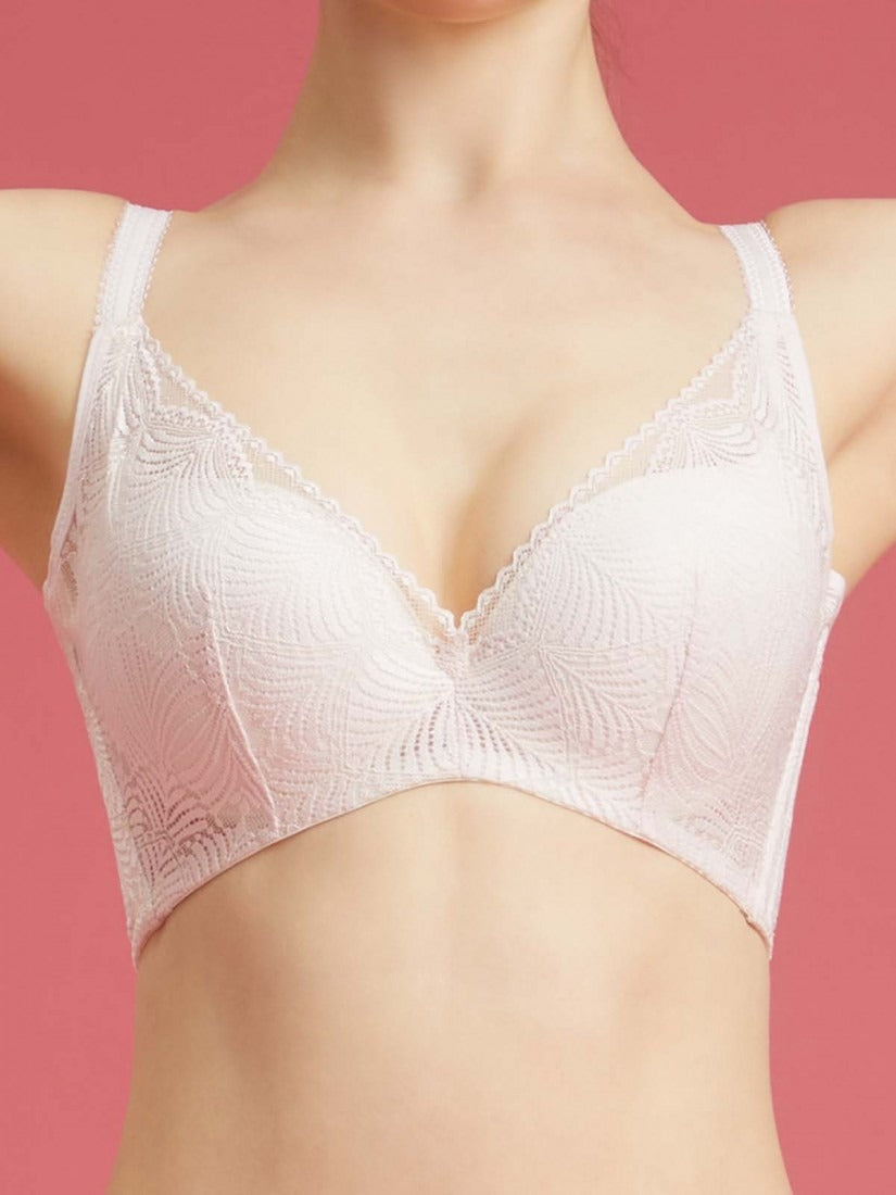 Memory Wire Deep V Push Up Moulded Bra (Cup B-D)