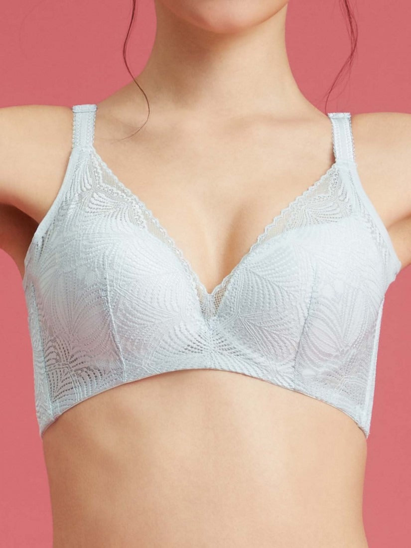 Memory Wire Deep V Push Up Moulded Bra (Cup B-D)