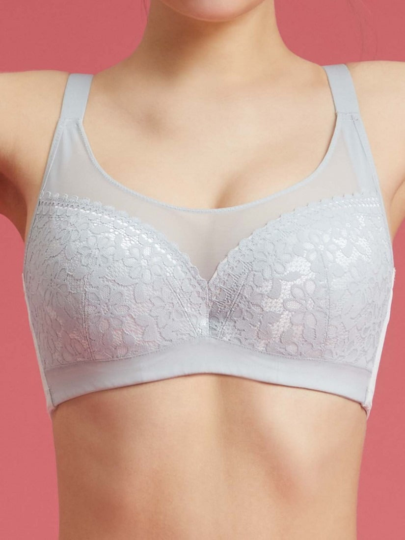 NiTi Shape-Memory Wire Moulded Full Cup Bra (Cup D-E)