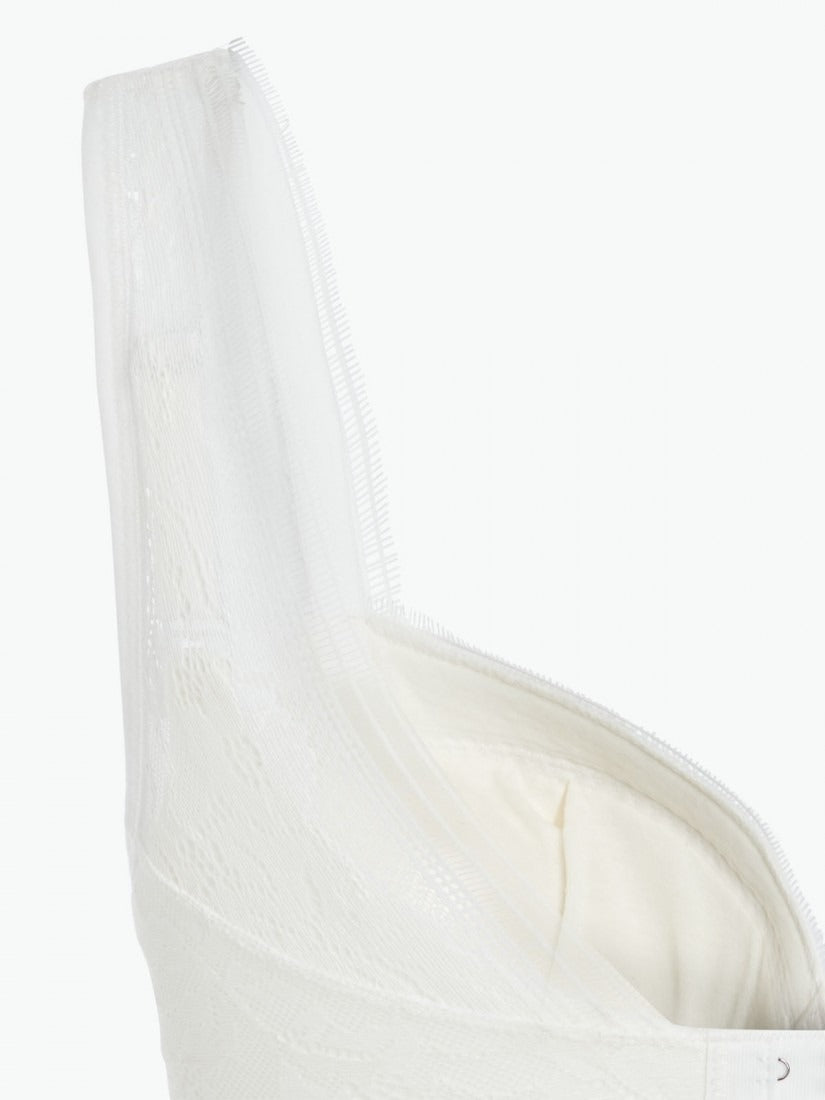 NiTi Shape-Memory Wire Lace Soft Cup Demi Bra ( Cup B-C )