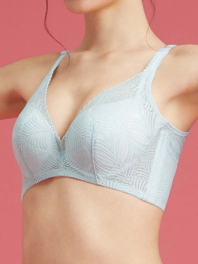 Memory Wire Deep V Push Up Moulded Bra (Cup B-D)