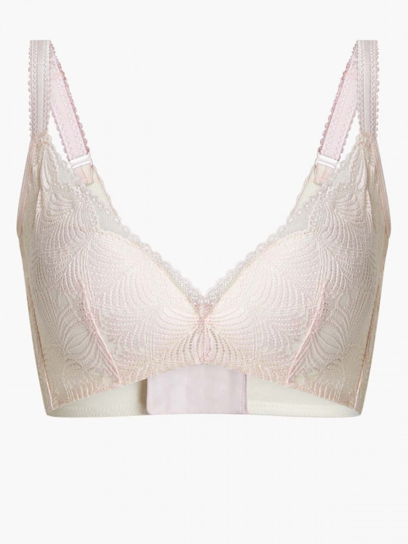 Memory Wire Deep V Push Up Moulded Bra (Cup B-D)