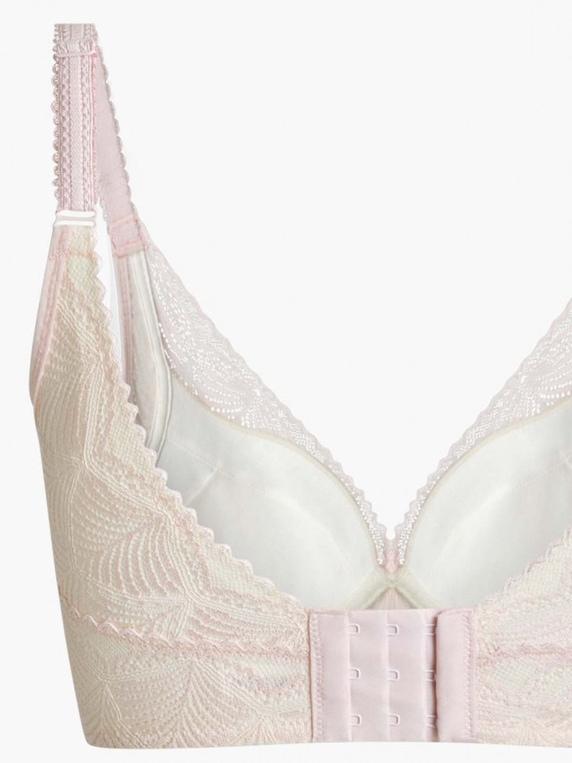 Memory Wire Deep V Push Up Moulded Bra (Cup B-D)