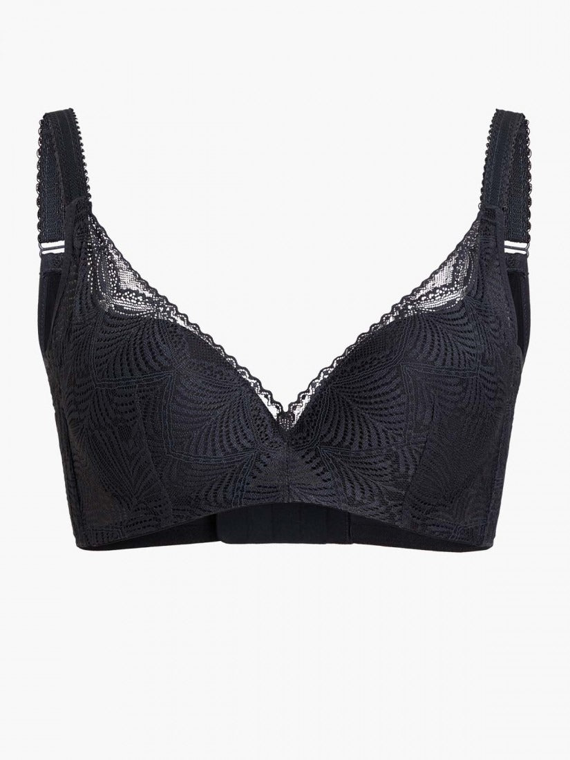 Memory Wire Deep V Push Up Moulded Bra (Cup B-D)