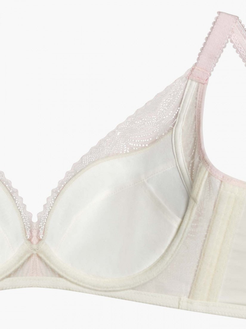 Memory Wire Deep V Push Up Moulded Bra (Cup B-D)