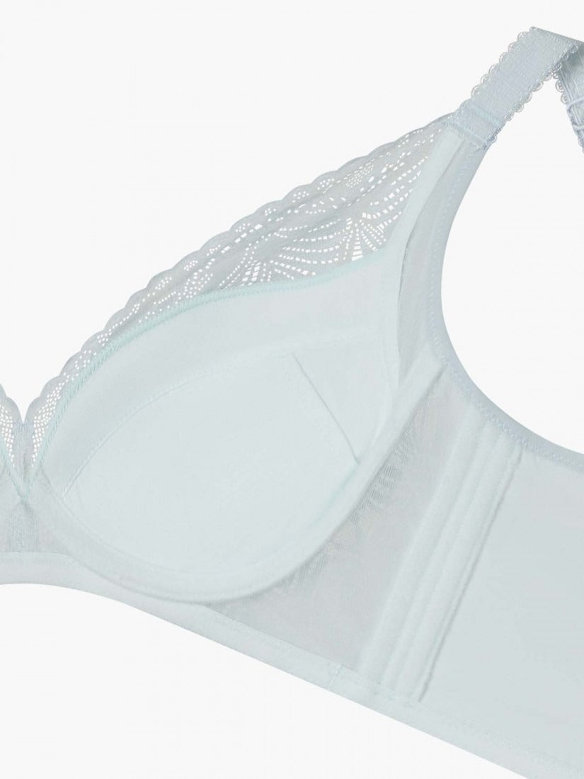 Memory Wire Deep V Push Up Moulded Bra (Cup B-D)