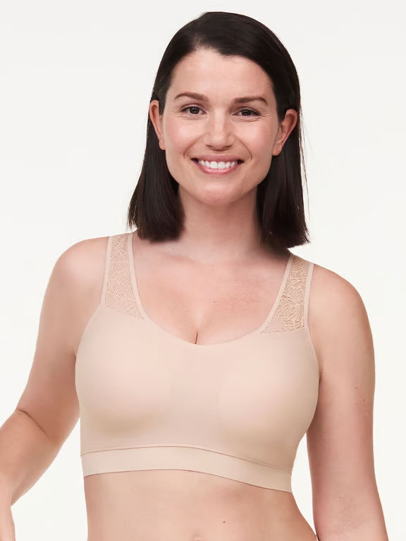 SoftStretch Padded Top with Lace