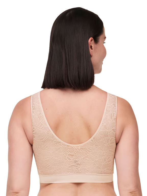 SoftStretch Padded Top with Lace